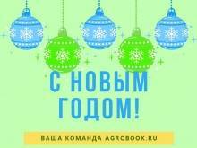 Agrobook.ru поздравляет с наступающим Новым годом 2020 - agrobook.ru