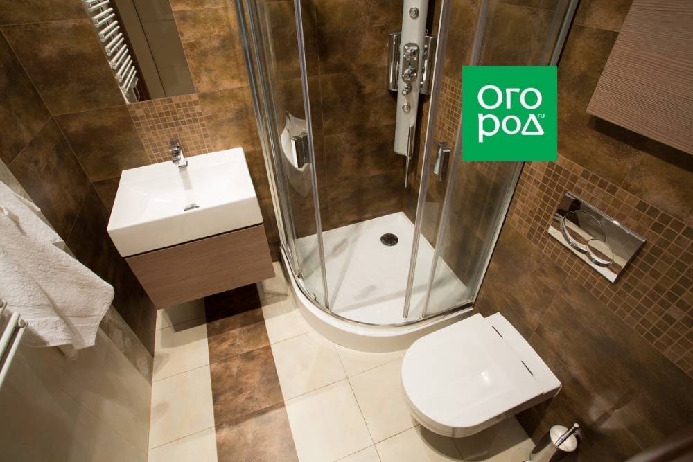 Маленькая ванная комната: 10 способов увеличить свободное пространство - ogorod.ru