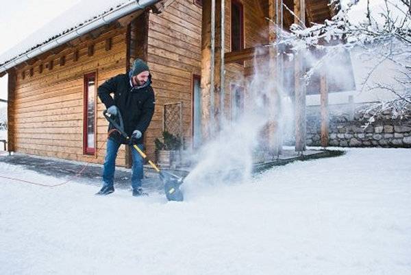Электрическая лопата для уборки снега - fermilon.ru
