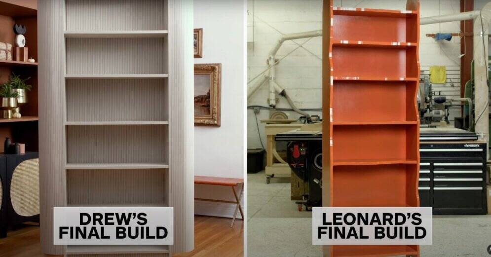 ВИДЕО. Как два дизайнера переделали обычный книжный шкаф из IKEA до неузнаваемости