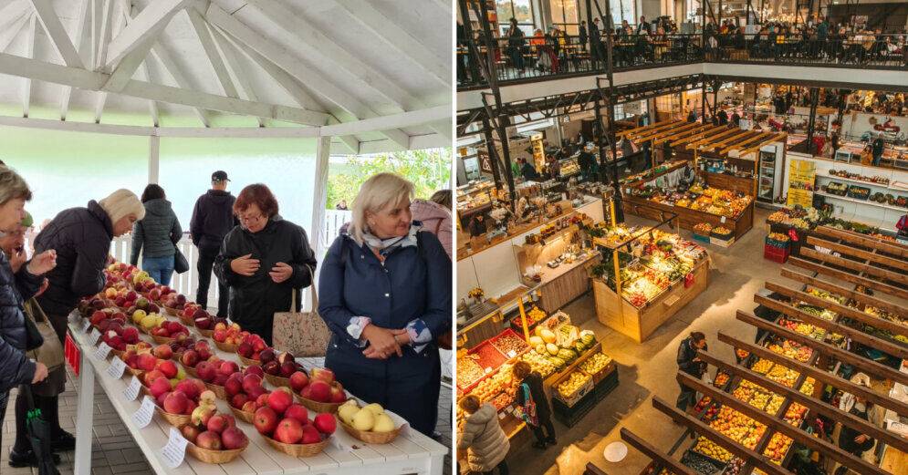 23 октября на Агенскалнском рынке пройдет Фестиваль яблок