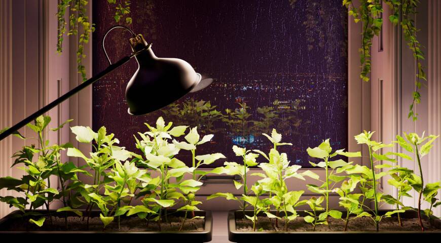 Выбираем умные лампы для досветки рассады и комнатных растений