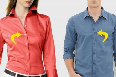 А вы знаете, почему мужские рубашки застегиваются слева направо, а женские справа налево? - zen.yandex.ru - Германия