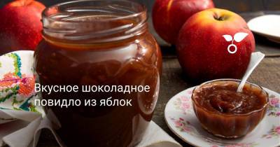 Вкусное шоколадное повидло из яблок - botanichka.ru