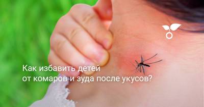Как избавить детей от комаров и зуда после укусов? - botanichka.ru