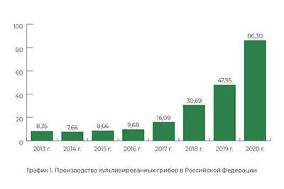 Рынок грибов в России и в мире - rynok-apk.ru - Китай - Россия
