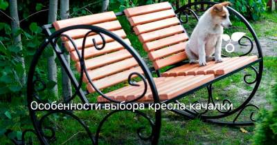 Особенности выбора кресла-качалки - botanichka.ru