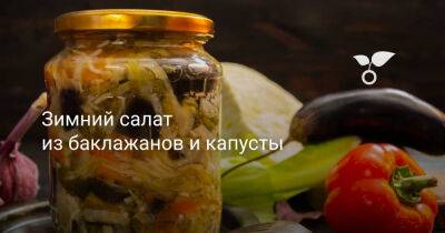 Зимний салат из баклажанов и капусты - botanichka.ru - Чили