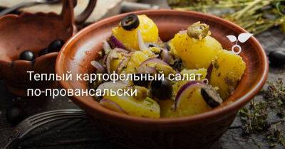 Теплый картофельный салат по-провансальски - botanichka.ru