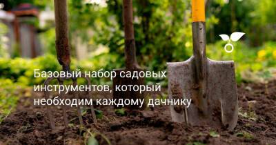 Базовый набор садовых инструментов, который необходим каждому дачнику - botanichka.ru