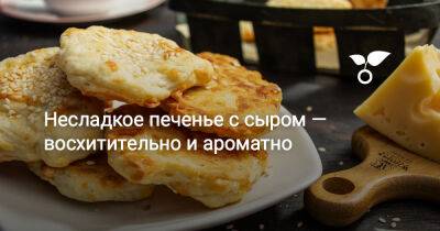 Несладкое печенье с сыром — восхитительно и ароматно - botanichka.ru