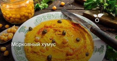Морковный хумус — просто и очень вкусно! - botanichka.ru
