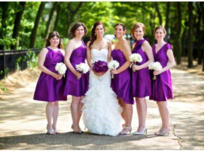 Фиолетовый букет невесты: выбор цветов, сочетание, идеи по оформлению, фото - orchardo.ru