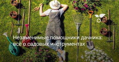 Незаменимые помощники дачника: всё о садовых инструментах - botanichka.ru