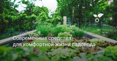Современные средства для комфортной жизни садовода - botanichka.ru