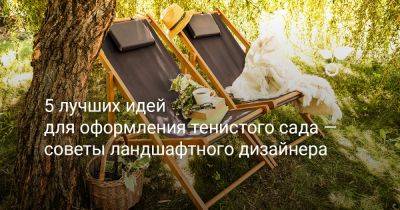 5 лучших идей для оформления тенистого сада — советы ландшафтного дизайнера - botanichka.ru