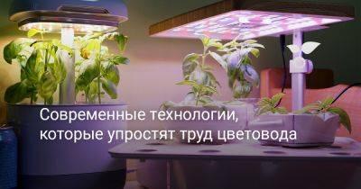 Современные технологии, которые упростят труд цветовода - botanichka.ru