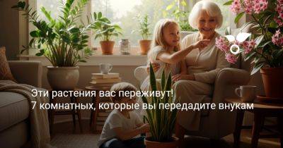 Эти растения вас переживут! 7 комнатных, которые вы передадите внукам - botanichka.ru