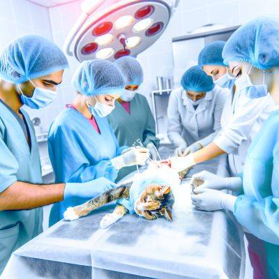 Стерилизация кошки: плюсы, минусы, уход - selomoe.ru - Казань